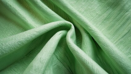 Aufkleber - Light green denim textile texture used as backdrop