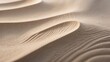 © Seyyar - Zoomed-in image of dune texture highlighting patterned sand and tranquil landscape