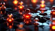 © dextro - Network Connection: Abstract Digital Visualization of a Network