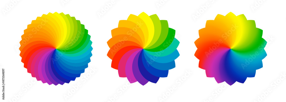 Color wheel PNG. Additive and subtractive color model wheels ...
