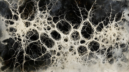 Intricate spiderweb, night, nature, abstract background texture, design