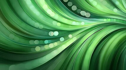 Fototapete - Emerald Swirl: A captivating swirl of emerald green gradients, evoking a sense of energy and natural beauty, the flowing pattern of textured leaves.