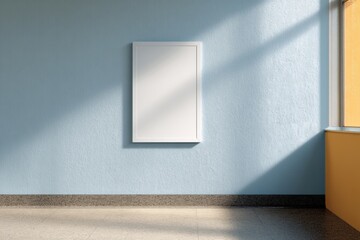 Aufkleber - Minimalist Educational Mockup Gen Z Learning Space Design with Soft Light Aesthetic - Dynamic Institutional Branding Solution for Modern Academic Environments