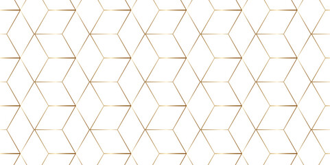 Seamless pattern with hexagon square cube geometric pattern shapes grid metal element texture design. vector tiles gradient science web tech connection triangle diamond honeycomb hexagon art.