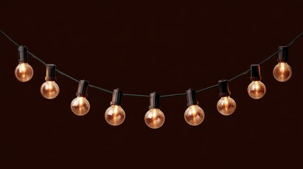 Aufkleber - Soft reflections from glowing string lights add warmth to the atmosphere, creating an inviting backdrop ideal for holiday gatherings and celebrations