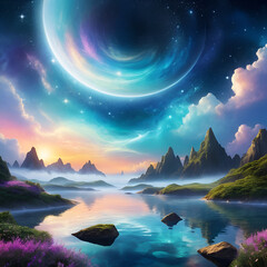 Ethereal Dreamscape A Celestial Symphony
