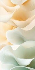 Canvas Print - abstract gentle waves background, dynamic flow, soft gradient, fluid art, delicate, monochrome