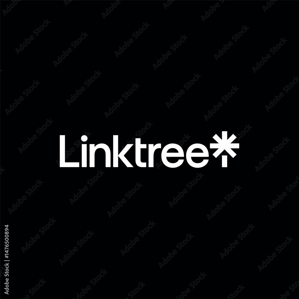 Linktree Wordmark White Logo Icon, Linktree App Vector, Editable SVG ...