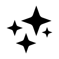 Wall Mural - sparkle vector icon. shine symbol illustration. star sign or logo.