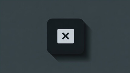 Minimalist Plugin Icon Flat Design Style File Browser Symbol Software Extension Logo App Interface Graphic Element Simple Picker Illustration
