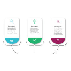 Wall Mural - vector infographic label design template 4-5-6 options or steps. can be used for process