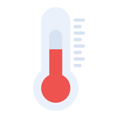 Wall Mural - Thermometer icon vector image. Can be used for Virtual Lab.