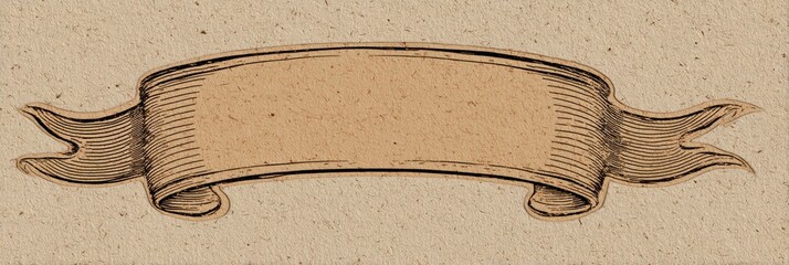 Leinwandbilder - Stylized Farm Label Illustration on Light Paper Texture Showcasing Rustic Elements and Artistic Design for Vintage Appeal