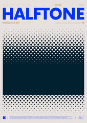 Poster - Modern abstract poster, Raster version of high quality and resolution, artwork with geometric postmodern shapes in brutalism aesthetics, minimalistic trendy bold composition, A4 futuristic graphic 36