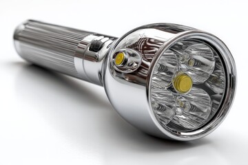 Poster - Bright and durable flashlight designed for outdoor adventures and emergency situations during nighttime activities