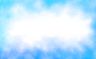 Wall Mural - transparent color smoke explosion effects background graphics. colorful clouds cutout, fog and steam