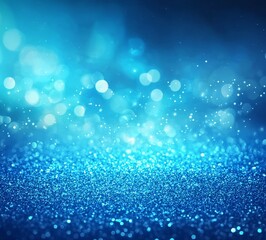 Wall Mural - Vibrant abstract blue background design.