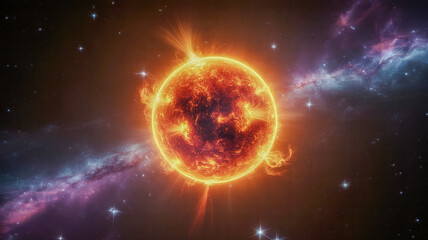 Wall Mural - Lord's day in outer place cosmic view.png.jpg