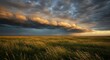 © Aufa - Dramatic Sky Over Golden Field Landscape