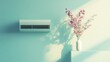 © muhammad - Modern home with AC unit and flowers