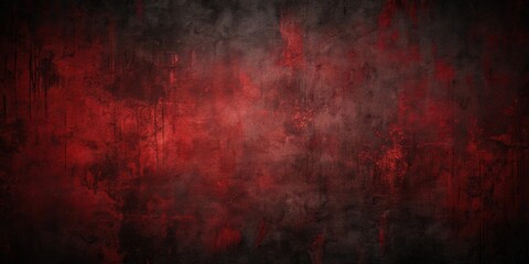 Poster - Dark Crimson Abstract Texture  A Richly Textured Background of Deep Red and Dark Hues