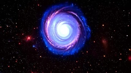 **Interstellar space travel journey to the M31 Spiral Galaxy (Messier 31), the largest galaxy in the M81 Group. 4K 3D outer space exploration abstract background concept, with elements furnished by NA