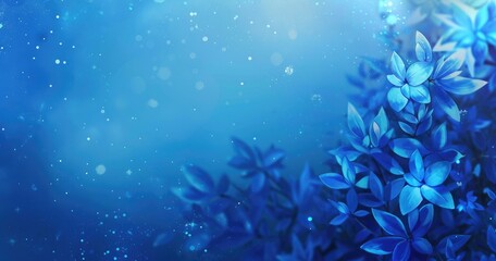 Wall Mural - blue background
