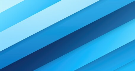 Wall Mural - blue background with diagonal stripes of different shades, each striped in a modern geometric patter