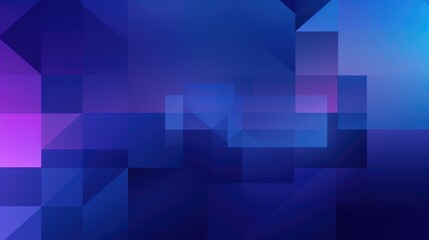 Wall Mural - blue gradient background with abstract geometric shapes in a blue and purple color palette for a web