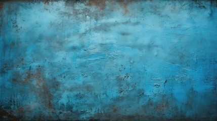 Wall Mural - blue grunge background texture, ultra realistic photography