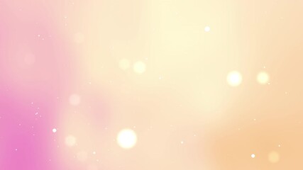 Wall Mural - light yellow aesthetic abstract background with motion lights and sparkles particle. ideal for socia
