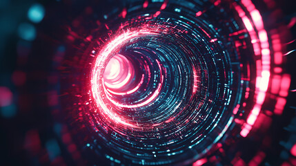 Wall Mural - dynamic abstract trails