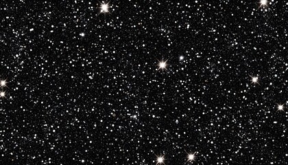 Wall Mural - a night sky speckled with sparkling stars.