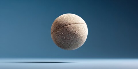 Aufkleber - Minimalist Basketball Suspension Dynamic Sports Visualization for Performance Psychology, Brand Storytelling and Digital Media Innovation