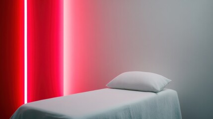 Aufkleber - Innovative Wellness Recovery Minimalist Red Light Therapy Space Optimizing Human Performance and Regenerative Health Technologies