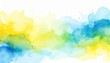 © WutStock02 - A vibrant watercolor paint background featuring a blend of soft hues, including blues, pinks, and yellows, creating an artistic, dreamy atmosphere.