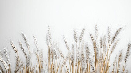 Naklejka na meble White wheat paste poster style texture background, simple and clean with subtle imperfections, perfect for vintage designs