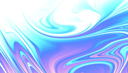 Aufkleber - Blue and purple marble acrylic overlay pattern with a transparent background.