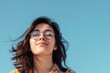 © Rawpixel.com - Woman representing positive mental health accessories sunglasses accessory.