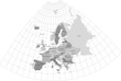 © Terry - Europe vector map with country names, boundaries and graticules (LAEA Europe projection, 5 degree interval graticules, PPT-compatible & fully editable)