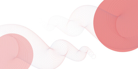 Wall Mural - a light colored abstract background with soft pink circles and subtle gradients, creating a minimali