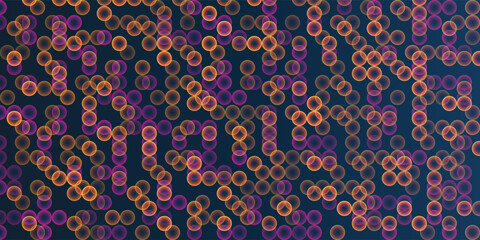 Wall Mural - abstract partially faded spotted pattern, small circular gradient shapes, spots of random sizes and 