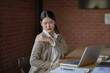 © mojo_cp - Asian female is demonstrating suffering from shoulder pain