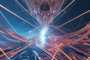 Ethereal Technology Mesh Pattern Background for Digital Graphics and Designs