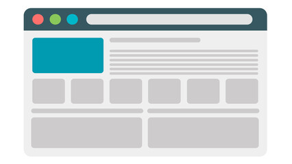Modern website template clean design fresh look perfect for your project