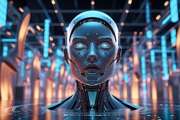 Innovative Digital Frontier: Visualizing Technology Aesthetics in a Virtual Realm