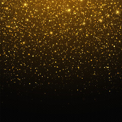 Wall Mural - magic glittering background. shining particles of dust, bokeh effect. sparkling falling stars and co