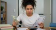© Devansu - Study and Stress – Student Struggling with Exam Pressure Illustration PNG