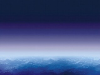 Wall Mural - a serene abstract gradient blending deep blue, purple, and white, resembling an ocean horizon under 