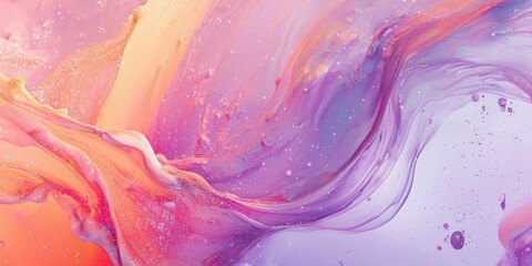 Wall Mural - cosmic winds swirling out of a bookâ€™s pages, forming galaxies in delicate pastel tones
